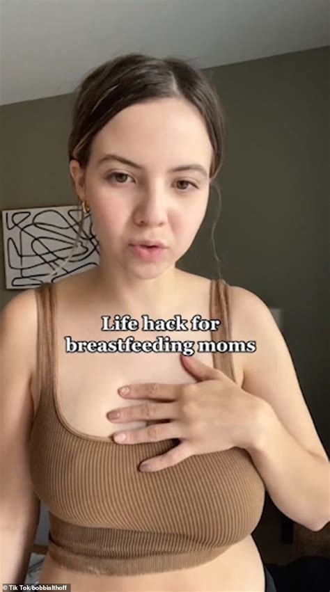 Mother Goes Viral With Tiktok Highlighting Lopsided Breasts Daily Mail Online