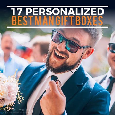 Personalized Best Man Gift Boxes