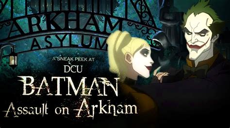 batman assault on arkham sneak peek youtube