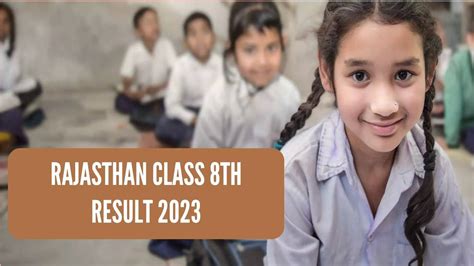 8th Class Rajasthan Board Result 2023 Link