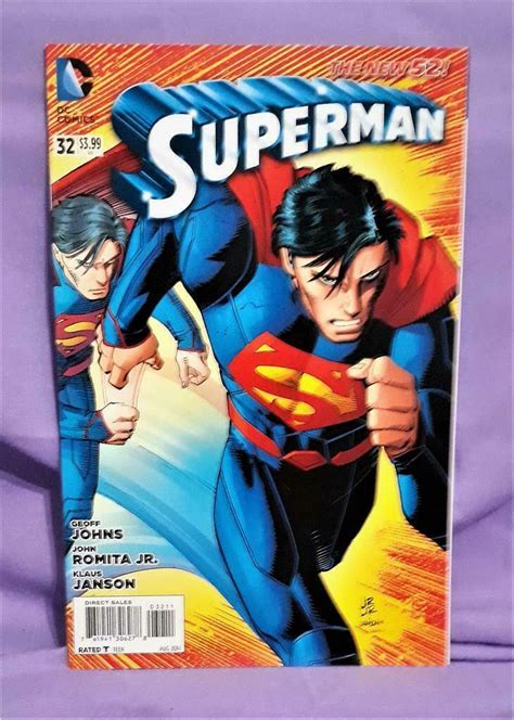 Superman 32 John Romita Jr Geoff Johns Dc New 52 Man Of Tomorrow Dc