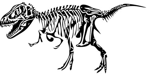 Dinosaurio Tyrannosaurus Hueso Imagen Gratis En Pixabay