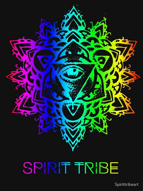 Spirit Tribe Mandala Zipped Hoodie By Spirittribeart Redbubble