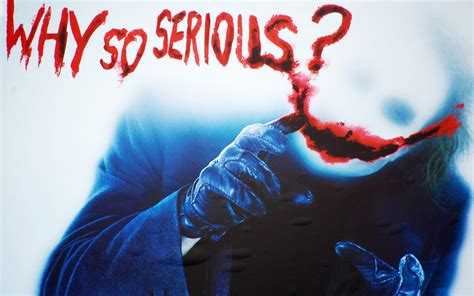 Why So Serious Wallpapers Hd Wallpapers Id 10140