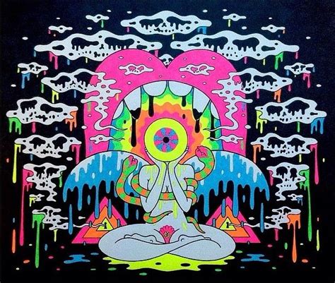 Pin By Phoenix Dewitt On Art Hippie Art Trippy Painting Psychedelic