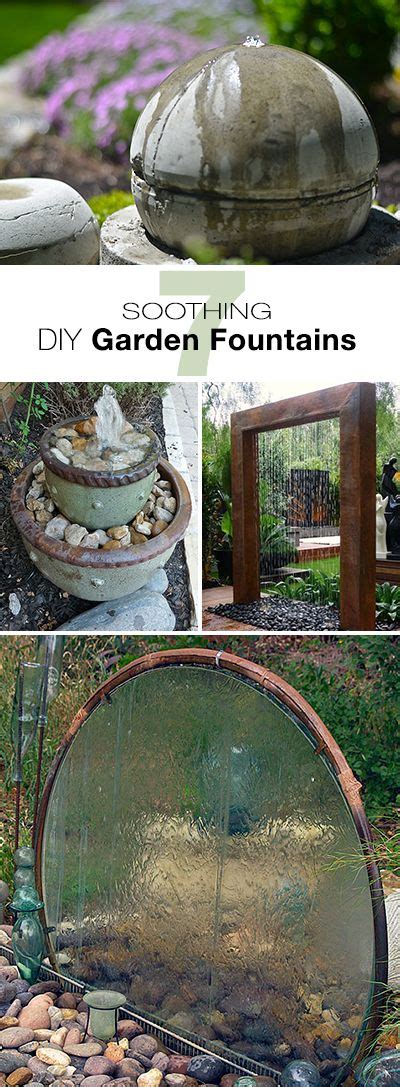 Pool fountain are key element of style : 10 Soothing DIY Garden Fountains | Diy garden fountains ...
