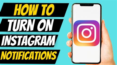 How To Turn On Instagram Notifications For One Account Youtube