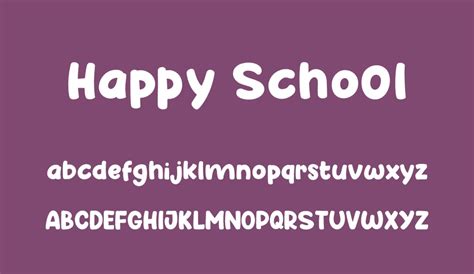 Happy School Free Font
