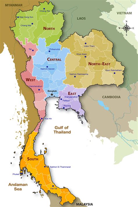 Thailand maps is a useful tool to discover the former siam kingdom. Thailand Photo Journal | Steven A. Martin, Ph.D. | Thai ...