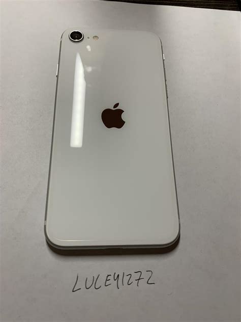 apple iphone se 2nd gen 2020 unlocked white 64gb a2275 lule41272 swappa