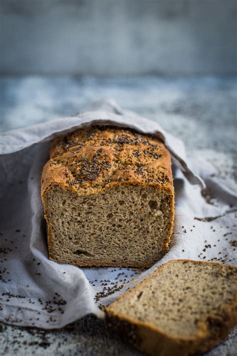 High Fibre Buckwheat Chia Gluten Free Bread Recipe - Helen Tzouganatos ...