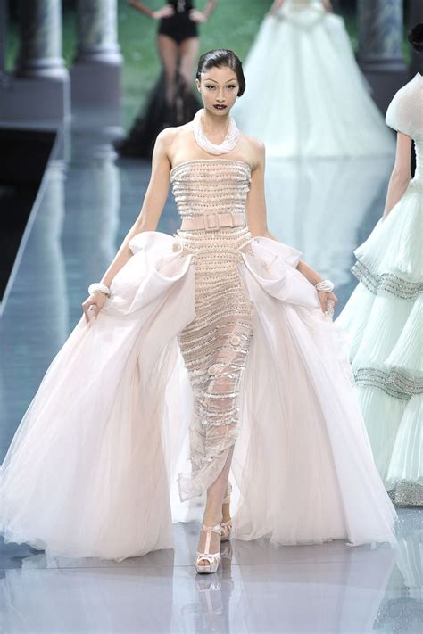 Christian Dior At Couture Fall 2008 Wedding Dress Couture Haute