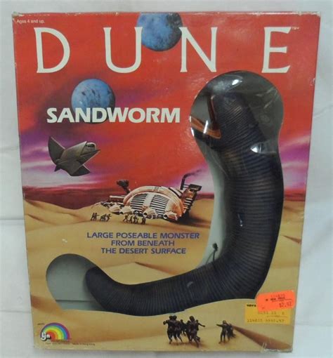 In the dune movie trailer, timothée chalamet fights a monster worm swimming the sands of the desert planet arrakis. LJN's Dune Toys: Sandworm (1984) | 2 Warps to Neptune