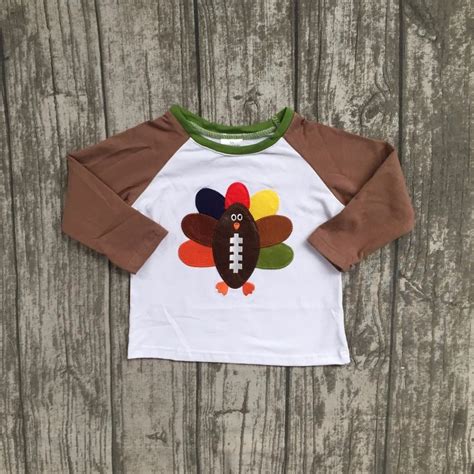 Thanksgiving Day Baby Boys Children Clothes Boutique Outfits Top T