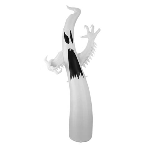 The Holiday Aisle Halloween Inflatable Led White Ghost And Reviews Wayfair