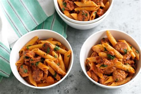Be the first to rate this recipe! Chorizo pasta