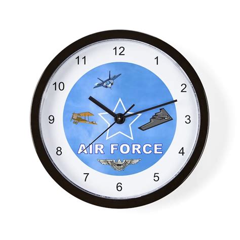 Us Air Force Wall Clock By Mugsandmore