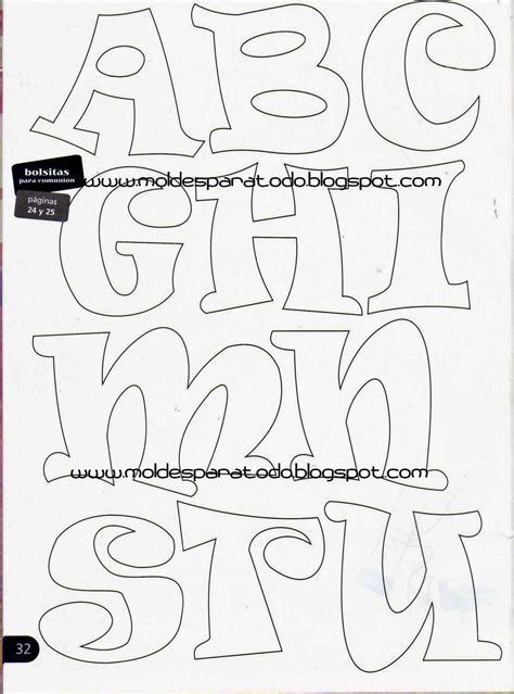 Molde De Letras Para Imprimir Alfabeto Completo Fonte Vazada Images
