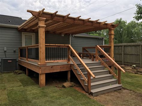 Attached Pergolas And Decks — Peaceful Settings