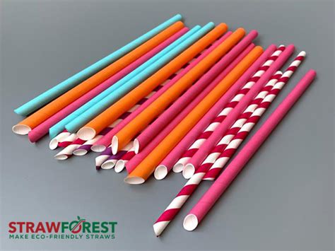 Diagonal Sharp End Straws Paper Straws Supplier Paper Straws