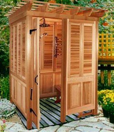 Inspiration For The Space Around You Hunker Outdoor Shower Enclosure Outdoor Shower