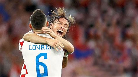 Football Tireless Luka Runs And Fights As Croatia Face Japan The Star