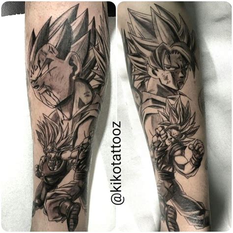 Vegeta Vs Goku Tattoo Design Dragon Ball Tattoo Dbz Tattoo Maori Tattoo