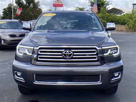 Start here to discover how much people are paying, what's for sale, trims, specs, and a lot more! Pre-Owned 2019 Toyota Sequoia Platinum 4WD SUV in LaGrange #Q9369A | LaGrange Toyota