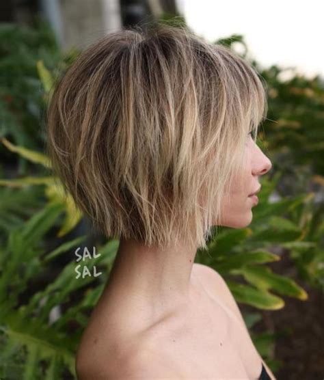 70 Short Choppy Hairstyles For Any Taste Choppy Bob Layers Bangs