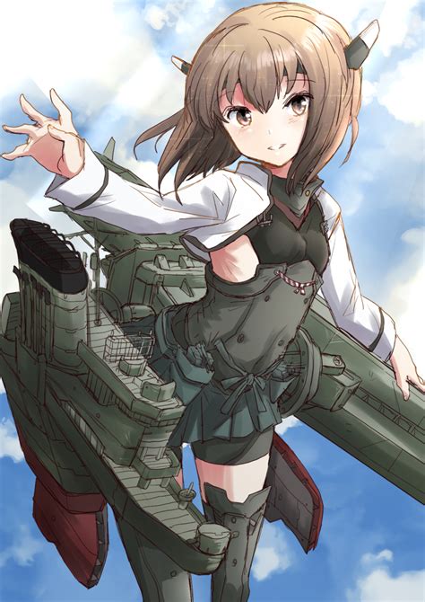 Fuji Pixiv24804665 Taihou Kancolle Kantai Collection Highres 1girl Bike Shorts Black