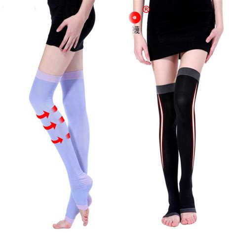 Sexy Women Slim Sleeping Beauty Leg Shaper Compression Burn Fat Thin Socks Stockings Fat Burn