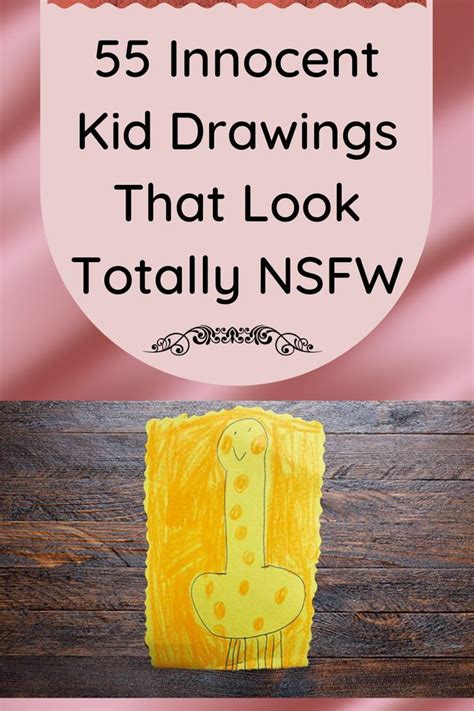 55 Innocent Kid Drawings That Look Totally Nsfw Artofit