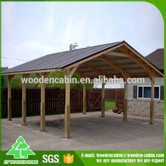 This can be proved by our previous customer who not only left their digital. Cheap price prefab wooden carport/2 car wooden carport for ...
