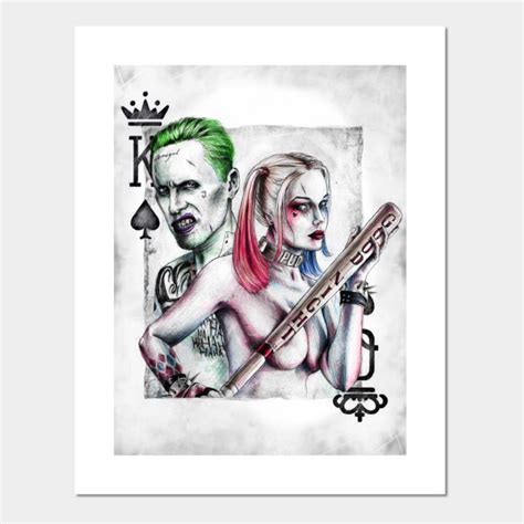 The Joker And Harley Quinn Suicide Squad Posters And Art Prints
