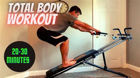 Weider Ultimate Body Works Total Gym Total Body Workout Youtube