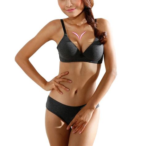 2016 New Lingerie Underwear Push Up Padded Cotton Seamless Brapanties Sexy Women Bra Sets In