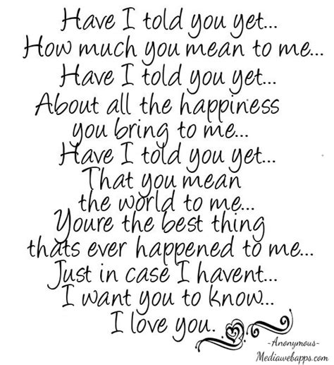 You Mean A Lot To Me Quotes Quotesgram