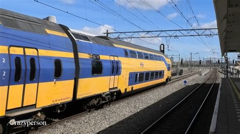 Ns Virm Dubbeldekker Trein Aankomst Amsterdam Zuid In 2022 Youtube