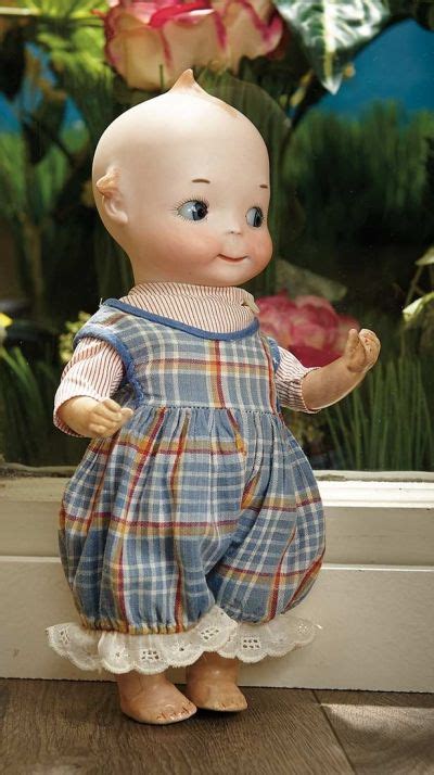 Vintage Kewpie Doll Composition Doll 1930s Rose Oneill Pinterest