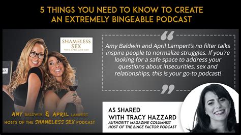 “how To Become The Center Of Influence Through Podcasting About Sex” With Amy Baldwin And April
