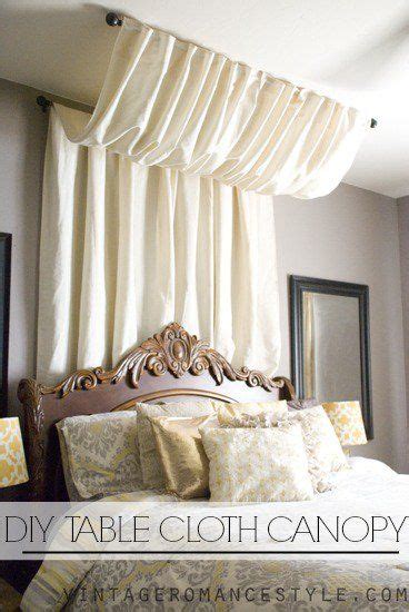 Instead, this diy bed canopy uses a wooden dowel inserted through the casing to create a straight curtain, which is thumbtacked to the ceiling to hang over the top of the bed. 11 Surprising DIY Canopy Beds That Will Transform Your Bedroom - World inside pictures