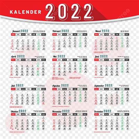 Gambar Kalender 2022 Dengan Tanggal Islam Indonesia Kalender 2022