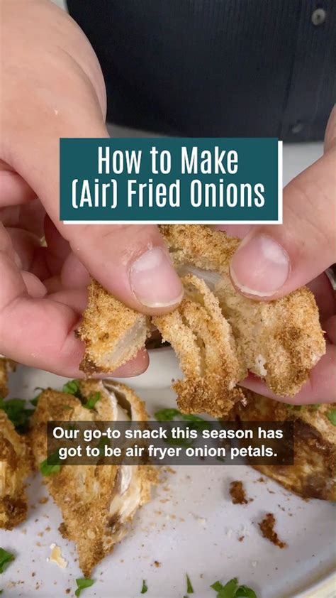 Air Fryer Onion Petals Video Recipe Video Budget Friendly