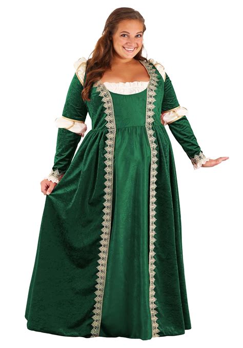 Women S Plus Size Emerald Maiden Costume