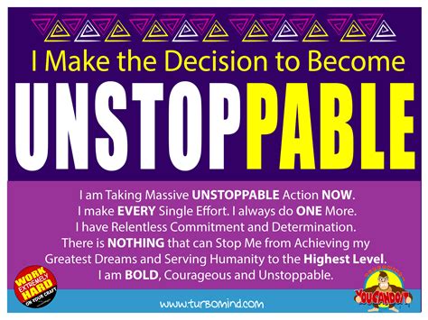Unstoppable We Help You Become Unstoppable