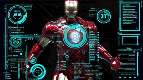 Jarvis Iron Man 1366x768 Download Hd Wallpaper Wallpapertip