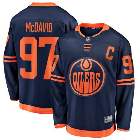 More recently, nhl clubs have begun expanding their jersey sets for outdoor games, throwback nights and anniversary seasons. Men's Edmonton Oilers Connor McDavid Fanatics Branded Navy ...