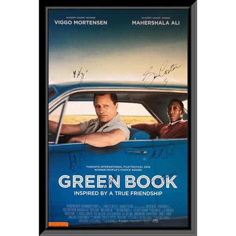 Dream On Ventures Green Book Cast Signed Movie Poster Wayfair