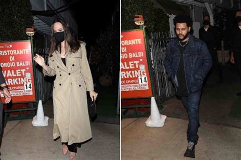 Are Angelina Jolie And The Weeknd Potential Couple Their Dinner Dates