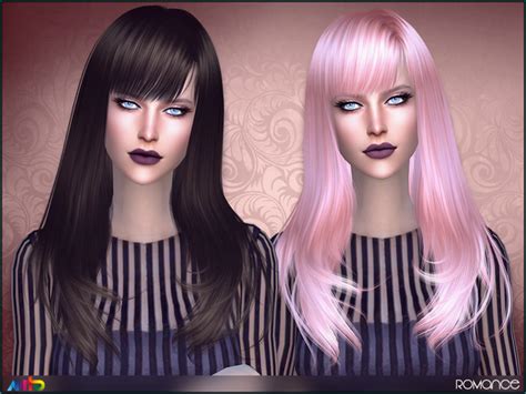 Romance Hair By Anto At Tsr Sims 4 Updates